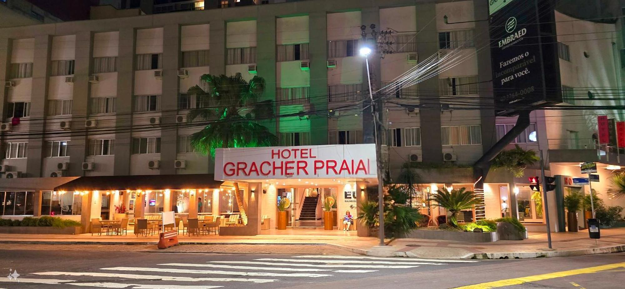 Hotel Gracher Praia Balneário Camboriú المظهر الخارجي الصورة